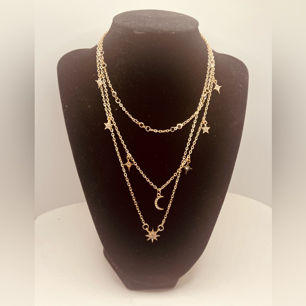 Gold Plated Necklace For Women Hip Hop Design